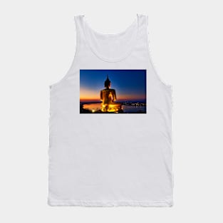 Big Buddha in Pakse in Laos Tank Top